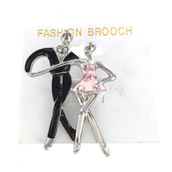 Dancing Couple Pin - Picture 1 of 1